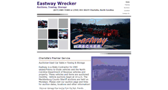 Desktop Screenshot of eastwaywrecker.com